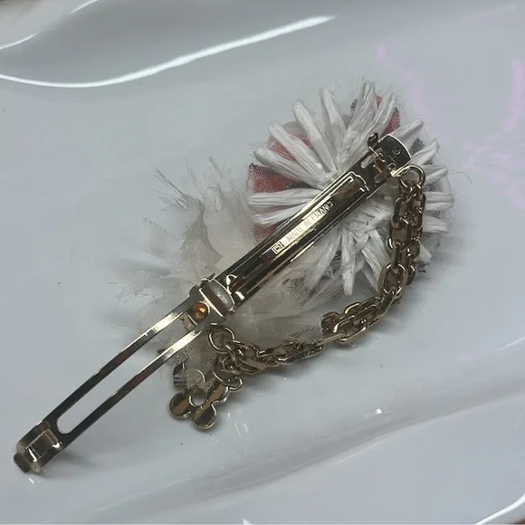 VINTAGE LOUIS VUITTON HAIR CLIP - Picture 2 of 10